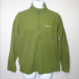 Marmot Polartec Green Fleece Size Large